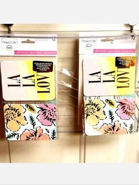 NWT Project Life SPECIALTY CARDS 12-PK ×2 SETS!